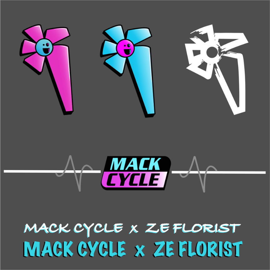 Mack Cycle x Ze Florist Street Art Collab