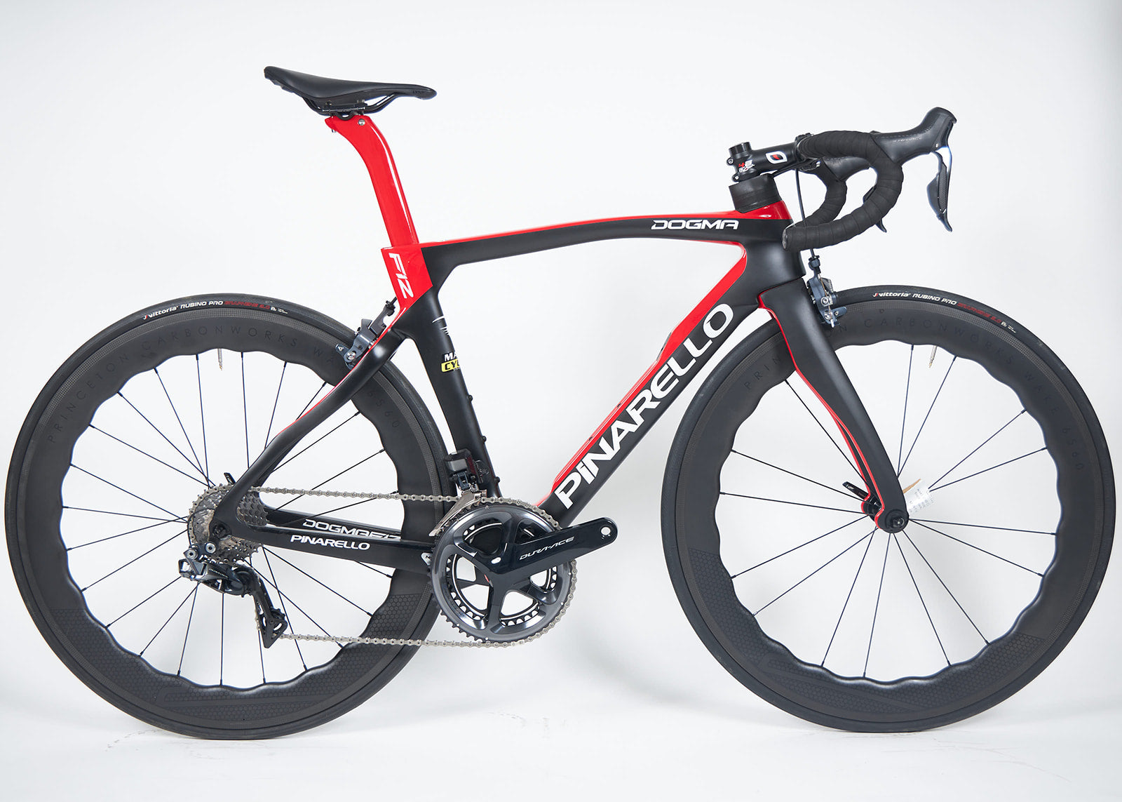 Team Ineos Pinarello Dogma F12 X-Light Rim Road Bike - Size 51.5cm - ridden/signed by Dani Martinez