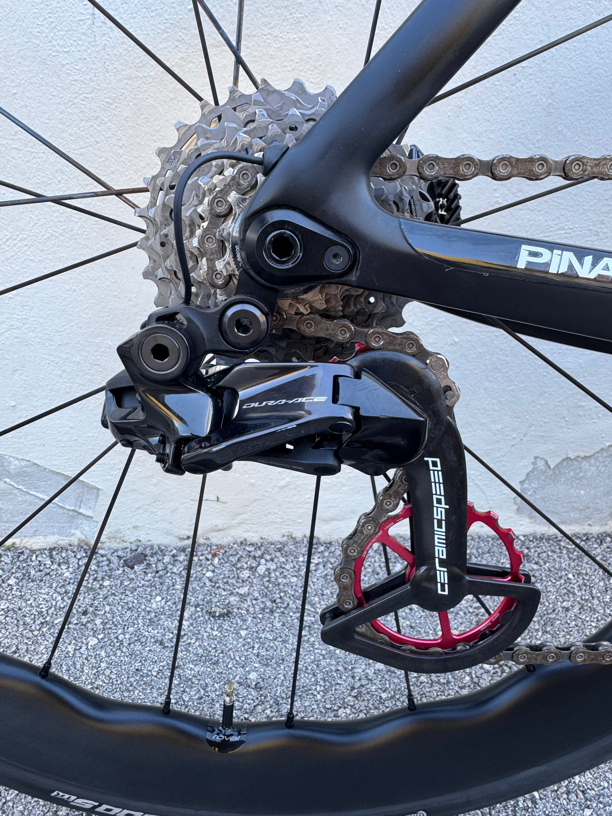 2022 Pinarello Dogma F B611 Red- DuraAce Di2- Princeton Peak 4550 - 53 Pre-Owned