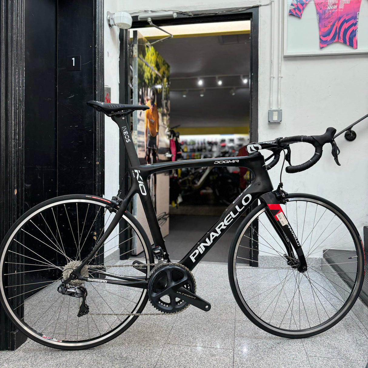 Ineos Pinarello Dogma K10 Di2 Carbon Road Bike - 57.5 cm - ridden by Luke Rowe