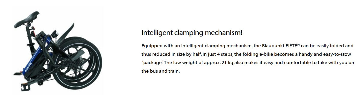 Blaupunkt Fiete 20 Inch Folding E-Bike
