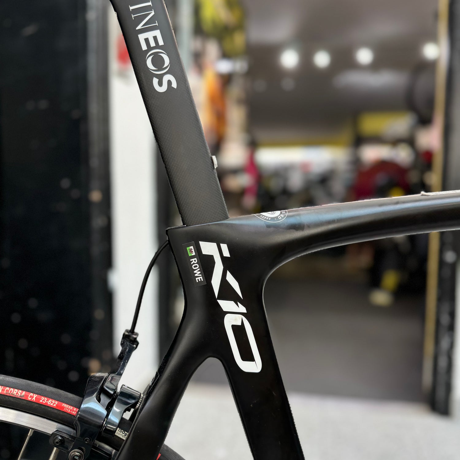 Ineos Pinarello Dogma K10 Di2 Carbon Road Bike - 57.5 cm - ridden by Luke Rowe
