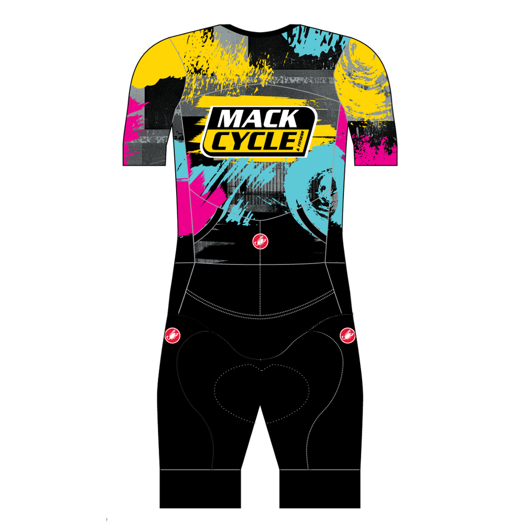 Castelli Free Sanremo 2 Short Sleeve Men's Tri-Suit MACK CMYK