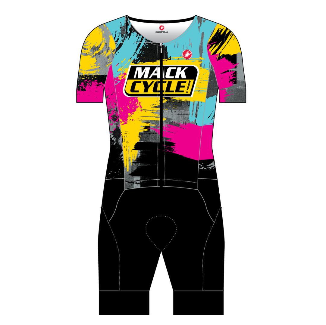Castelli Free Sanremo 2 Short Sleeve Men's Tri-Suit MACK CMYK