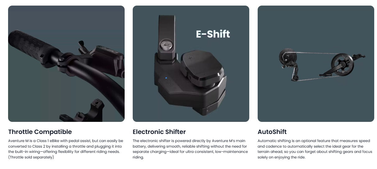 Aventon Aventure M Front Suspension Mountain E-Bike