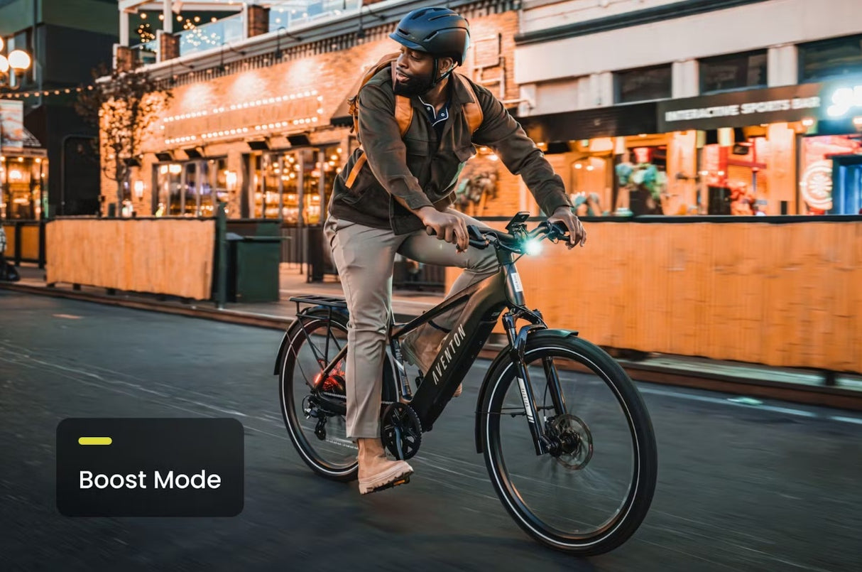 Aventon Level 3 Step Over Front Suspension Commuter E-Bike