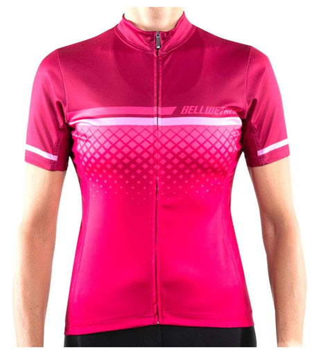 Bellwether Women's Gradient Short Sleeve Full Zipper Cycling Jersey
