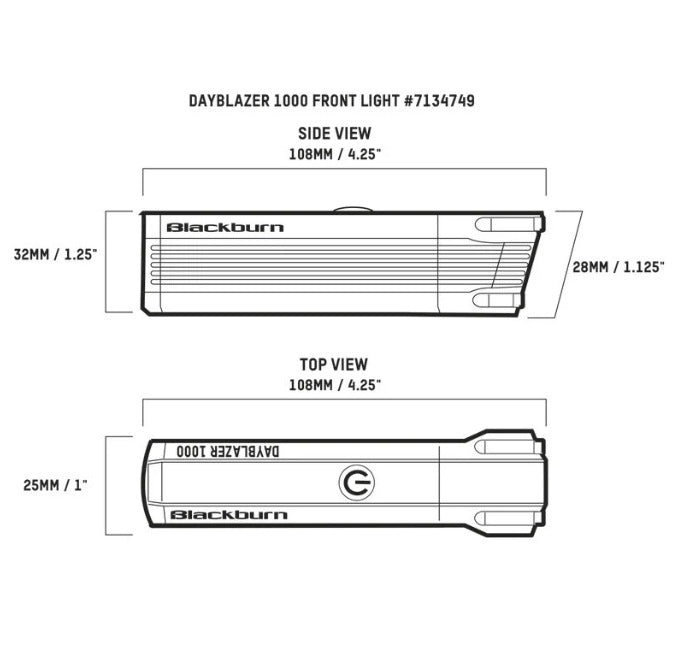 Blackburn Dayblazer 1000 Bicycle Headlight