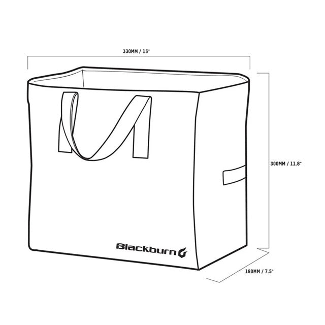 Blackburn Design Local Grocery Pannier Bag