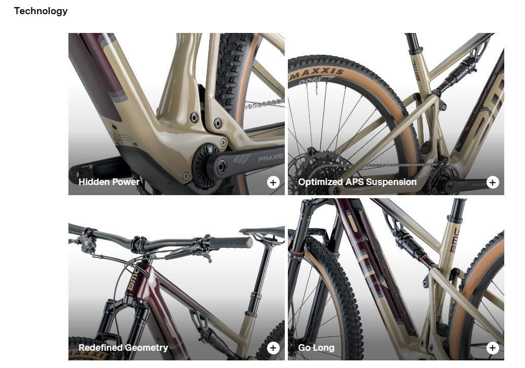 BMC Fourstroke AMP LT TWO Full Suspension E-Mountain Bike