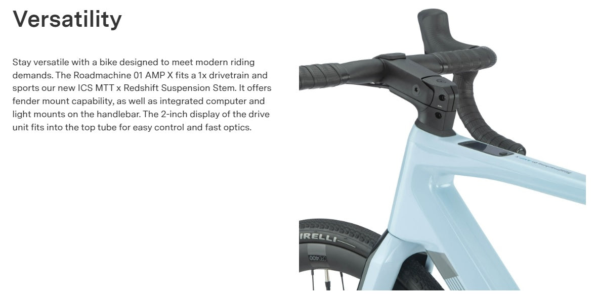 BMC Roadmachine 01 AMP X SRAM Force AXS eTap Carbon Gravel E-Bike