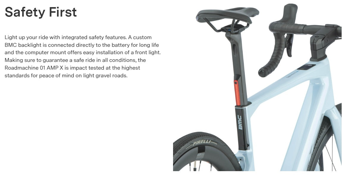 BMC Roadmachine 01 AMP X SRAM Force AXS eTap Carbon Gravel E-Bike