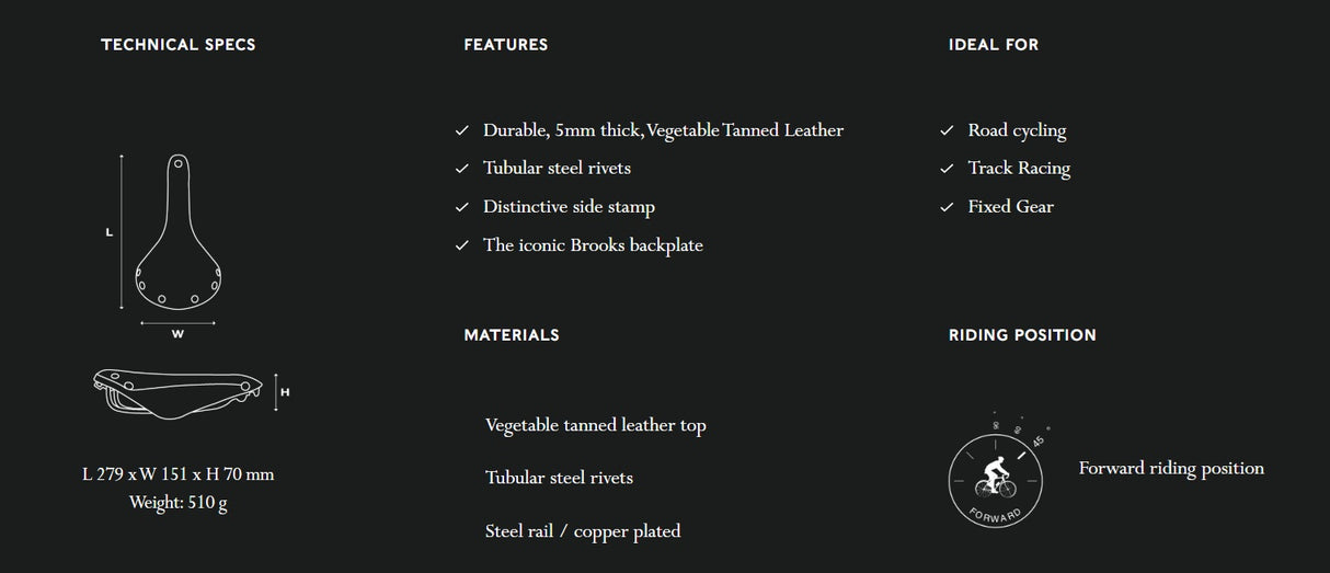 Brooks B17 Narrow Bicycle Saddle