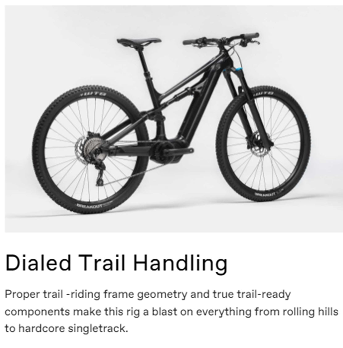 Cannondale Moterra Neo S3 11 Speed Full Suspension E-Bike - DEMO