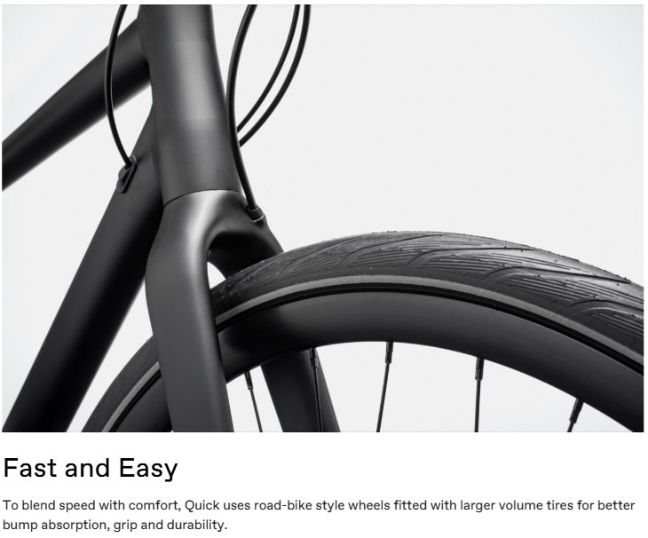 2023 Cannondale Quick 3 Shimano Cues 9 Speed Hybrid Disc Bike