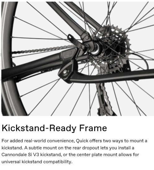 Cannondale Quick 4 Shimano Acera 7 Speed Rim Brake Hybrid Bike