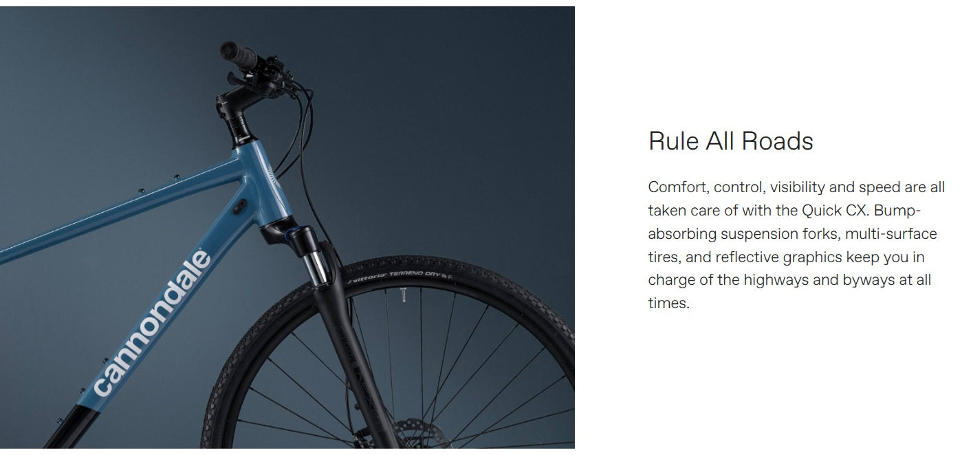 Cannondale Quick CX 1 11 Speed Hardtail Hybrid Bike