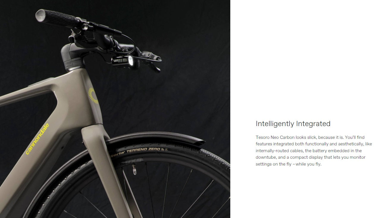 Cannondale Tesoro Neo Carbon 2 12 Speed Urban E-Bike