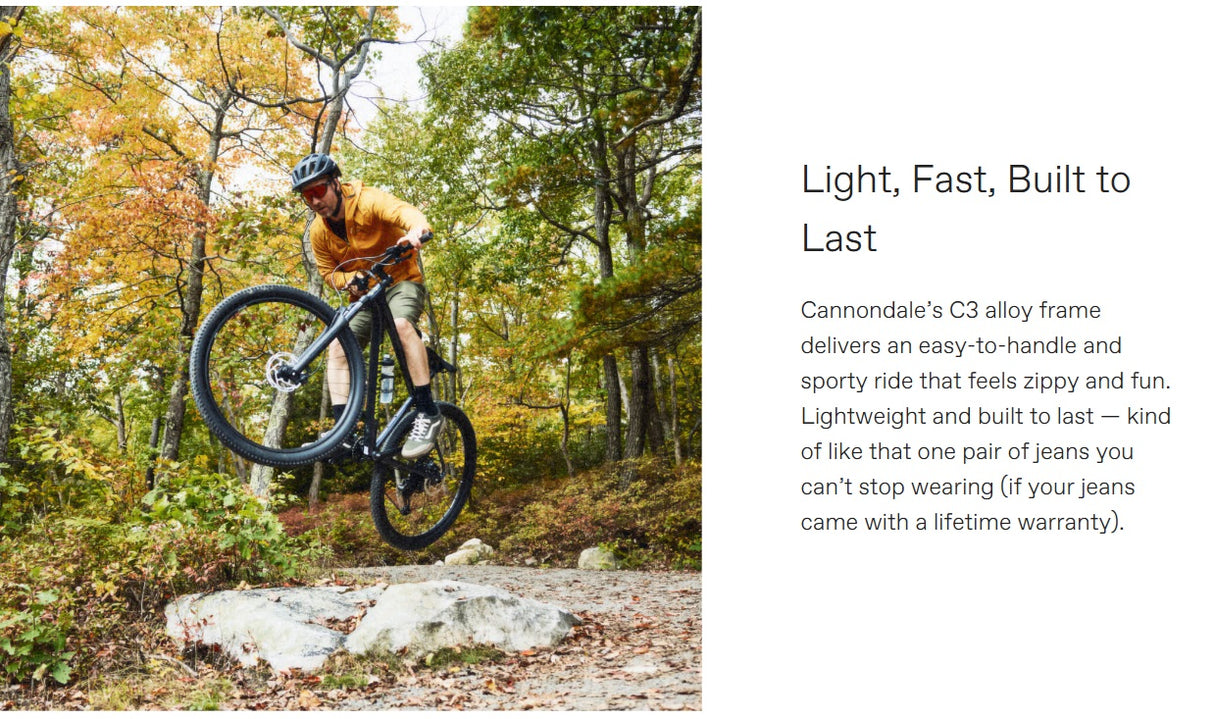 Cannondale Trail 1 10 Speed Hardtail Mountain Bike