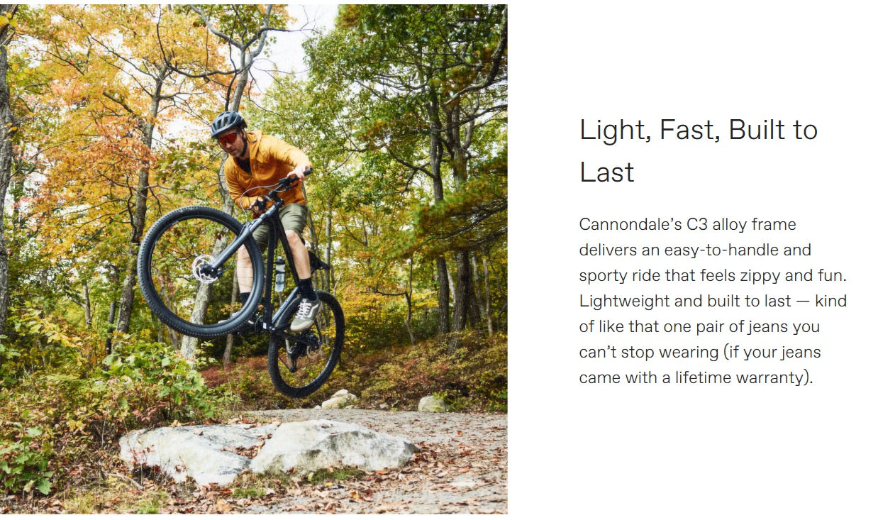 Cannondale Trail 1 10 Speed Hardtail Mountain Bike