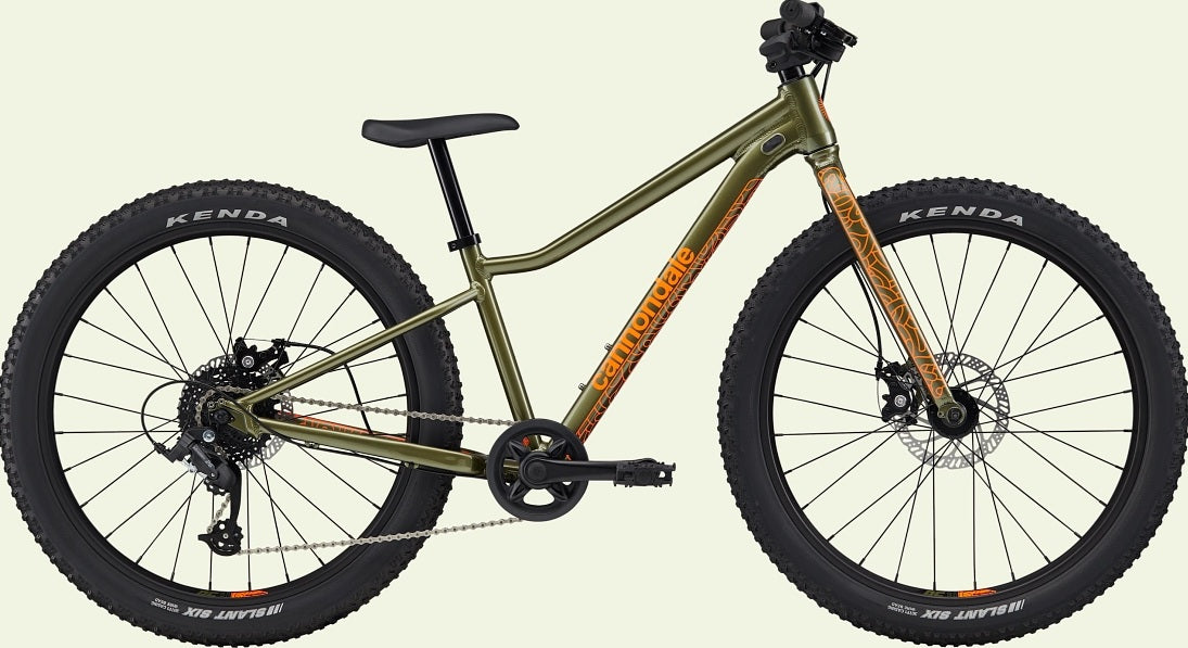 Cannondale Trail Plus 24 Kid's Mountain Bike (recommended for height 4'1" to 4'6")