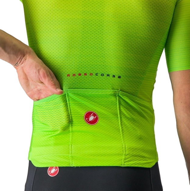 Castelli Aero Race 6.0 Short Sleeve Full Zip Bike Jersey