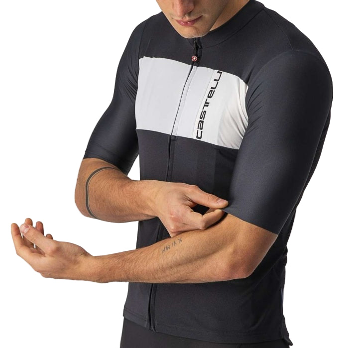Castelli Prologo 7 Short Sleeve Full Zip Cycling Jersey