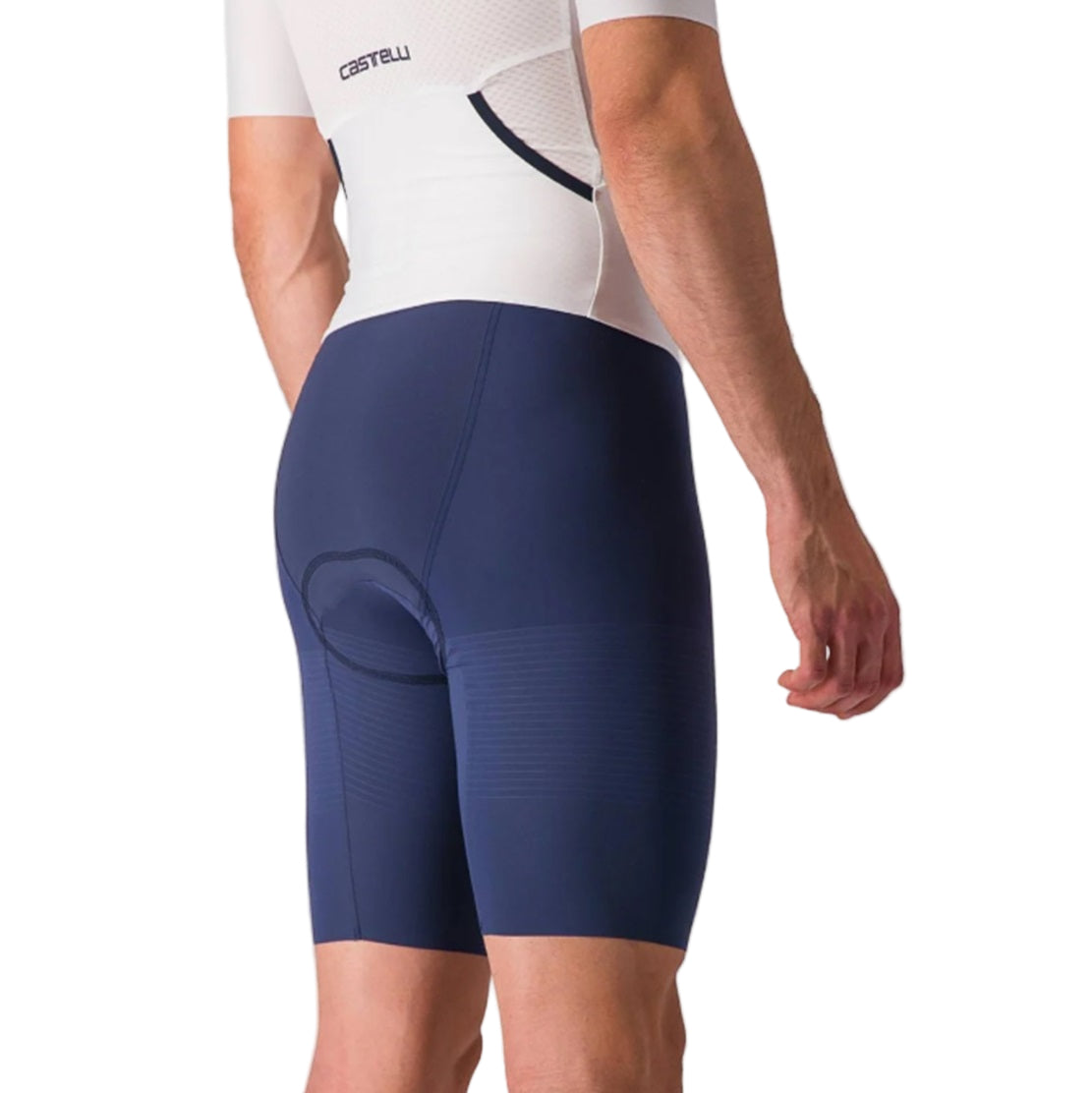 Castelli SanRemo Triathlon Ultra Speed Suit - Ivory/BelgianBlue