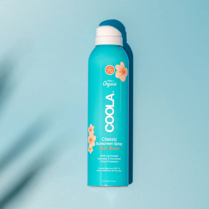 Coola Classic Body Organic Sunscreen Spray SPF 70 - Peach Blossom