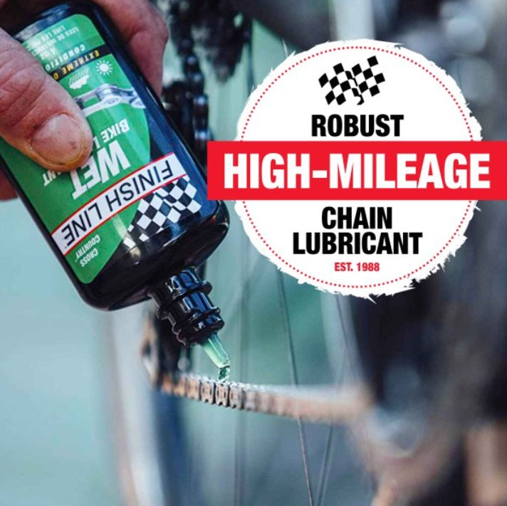 Finish Line Wet Lube Bike Lubricant - 2oz