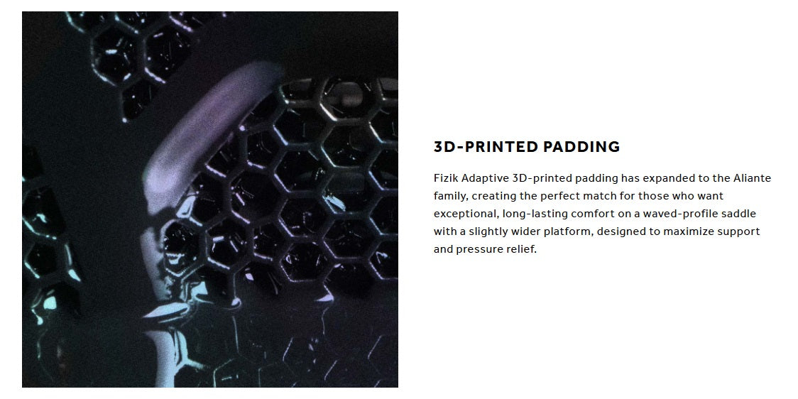 Fizik Tempo Aliante R3 Adaptive Road Cycling Saddle