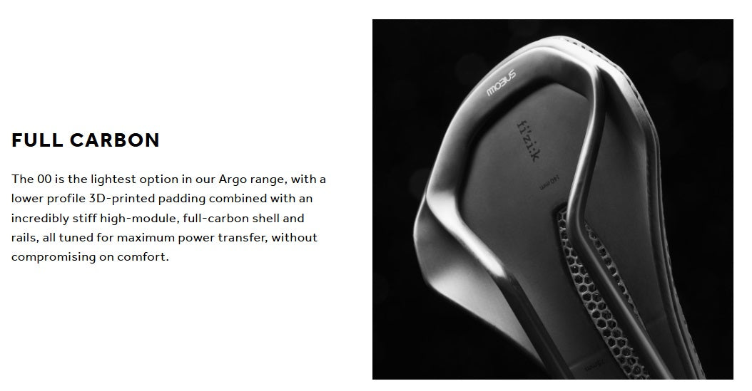 Fizik Vento Argo 00 Adaptive Cycling Saddle