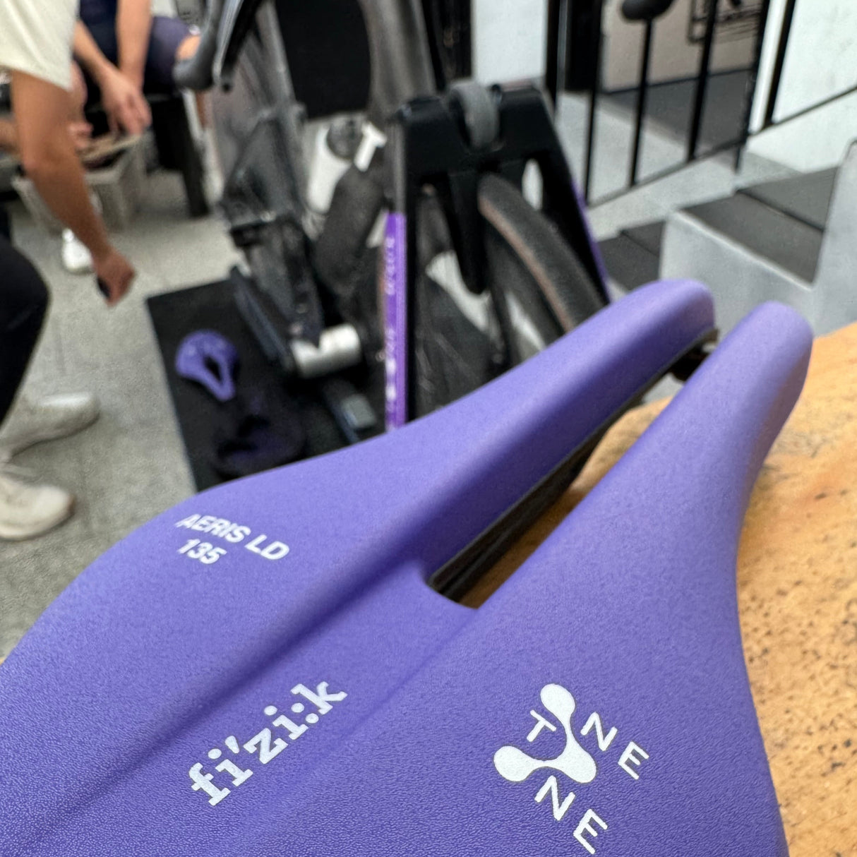 fizik one-to-one saddle mapping in progress at mack cycle