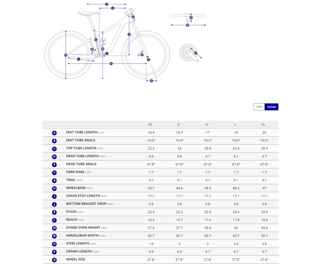Giant Stance Shimano Aluminum Full Suspension Mountain Bike