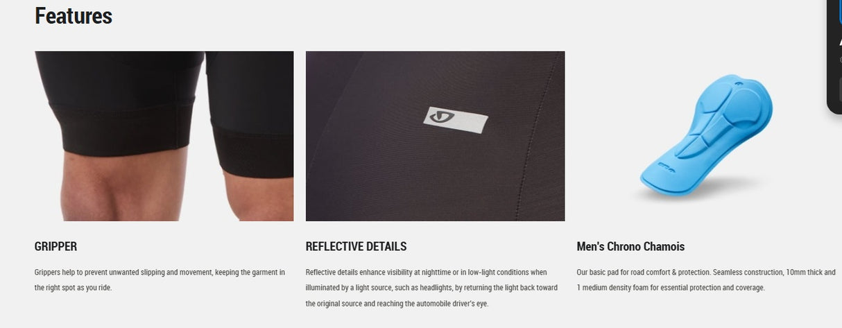 Giro Chrono Cycling Short