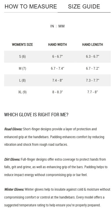 Giro Women's Tessa Short Finger Cycling Glove