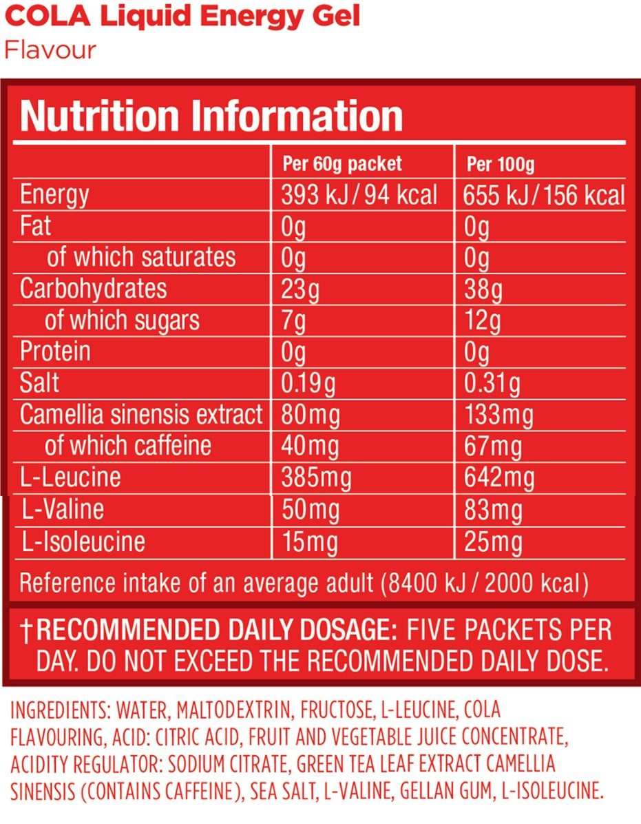 Gu Energy Liquid Energy Gels