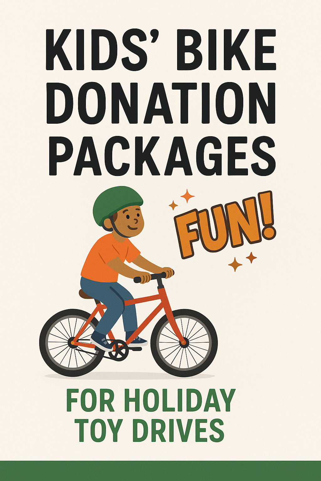 Holiday Bike Donation Packages for Kid's