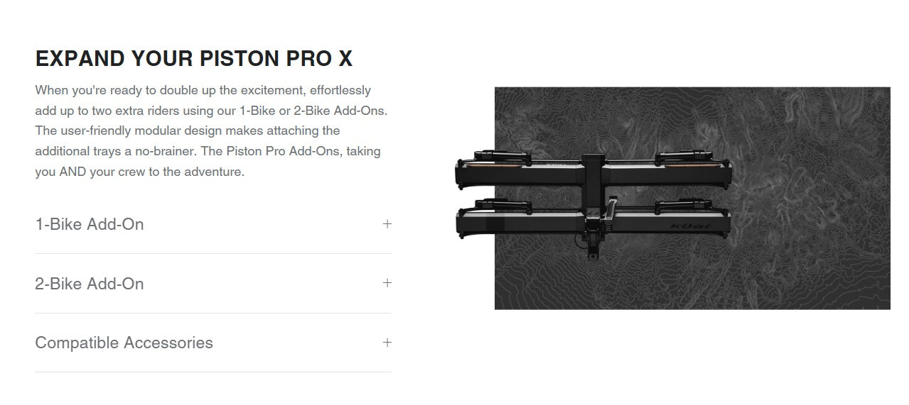 Kuat Piston Pro 2 Bike 2" Hitch Rack