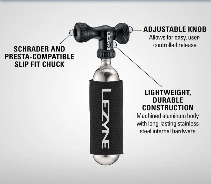 Lezyne Control Drive CO2 Bike Tire Inflator