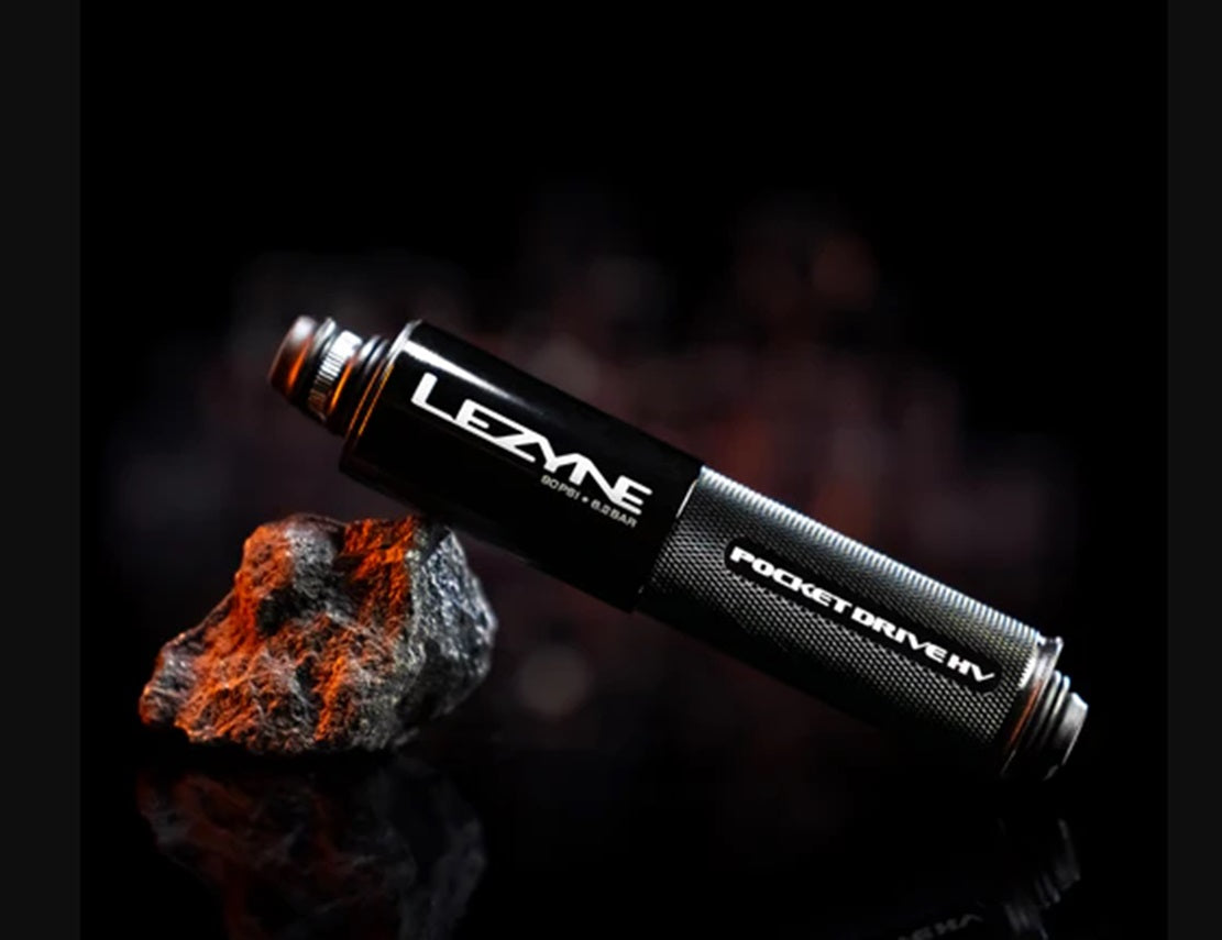 Lezyne Pocket Drive HV Compact High Volume Bicycle Pump