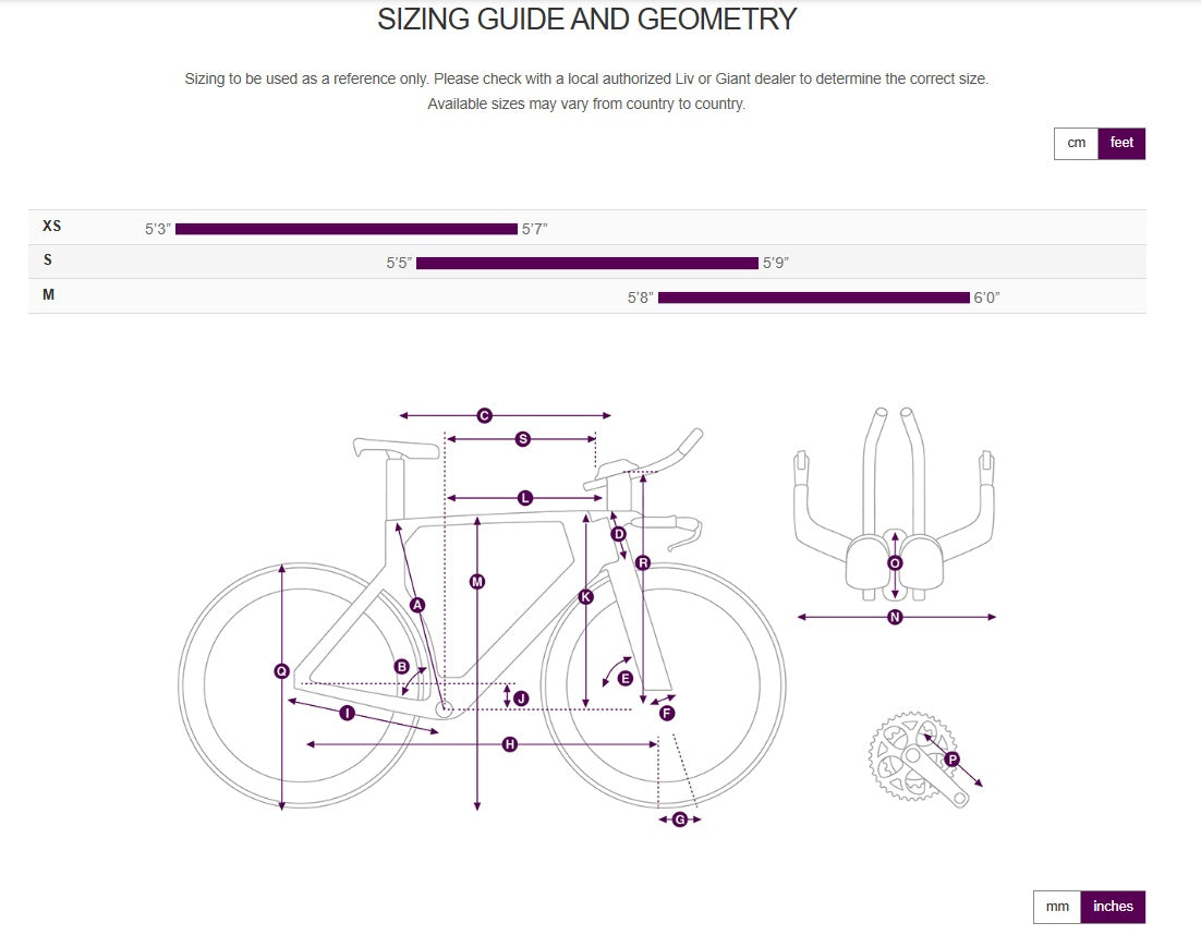 Liv Women's Avow Advanced SL Carbon 12 Speed Triathlon Bike