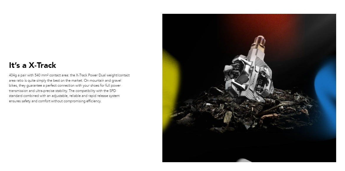 Look X-Track Power Dual MTB Power Meter Pedals