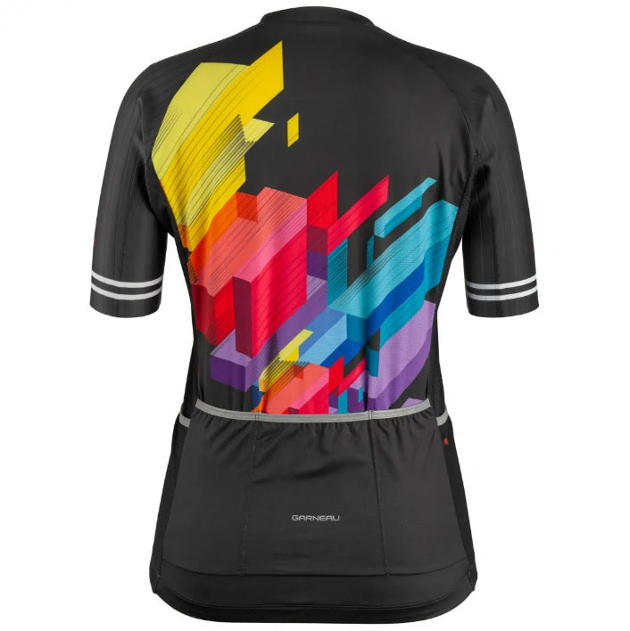 Louis Garneau Women's District 2 Full Zip Short Sleeve Cycling Jersey