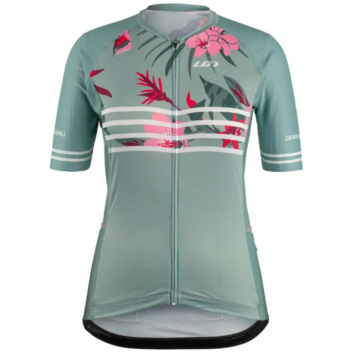 Louis Garneau Women's District 2 Full Zip Short Sleeve Cycling Jersey