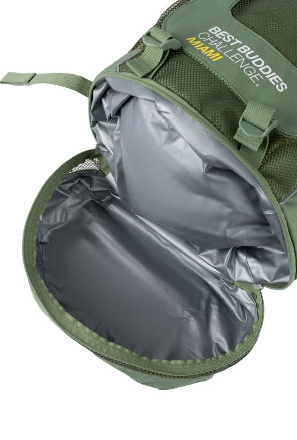 Mack Cycle X Best Buddies Sage Green Transition Backpack