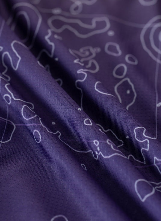 Mack Cycle Key West Purple Men's Sleeveless Triathlon Top