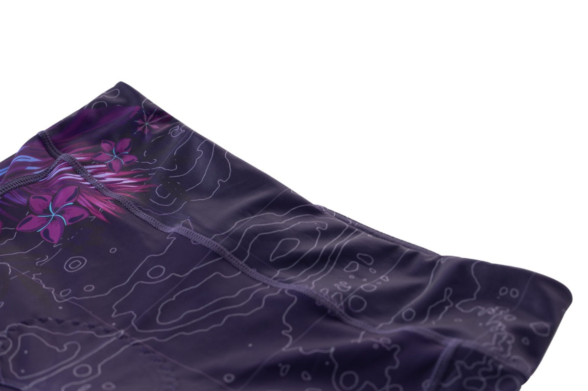 Mack Cycle Key West Women's Purple Triathlon Shorts