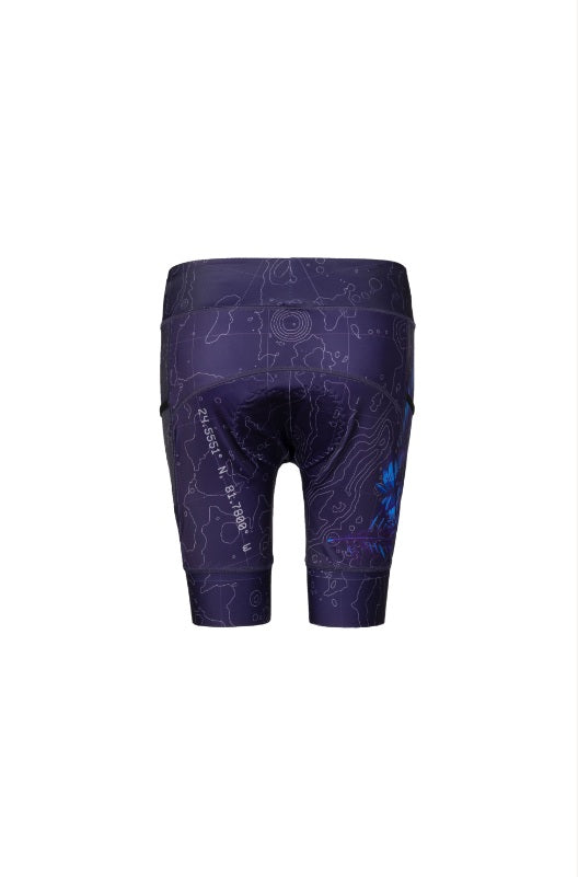 Mack Cycle Key West Women's Purple Triathlon Shorts