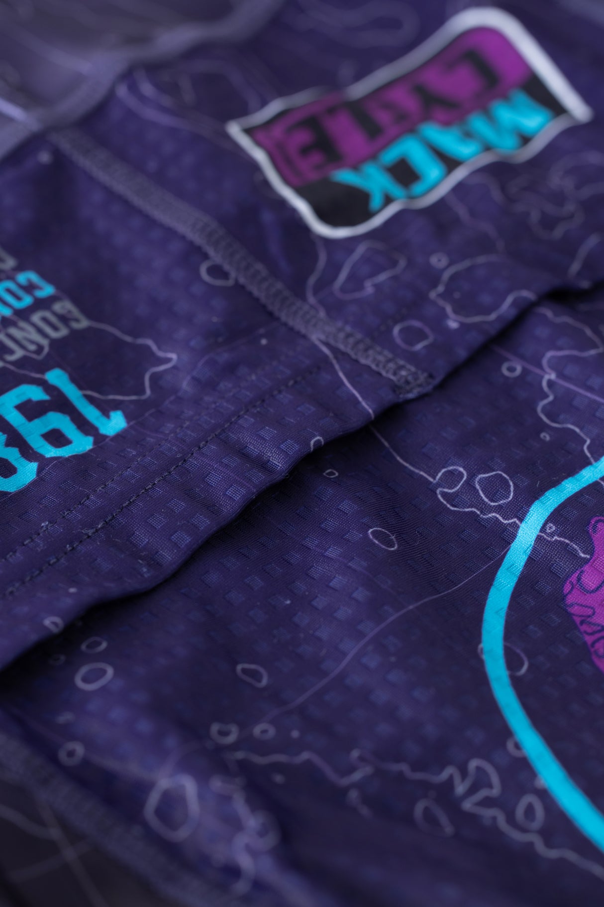 Mack Cycle Key West Purple Sleeveless Triathlon Race Suit